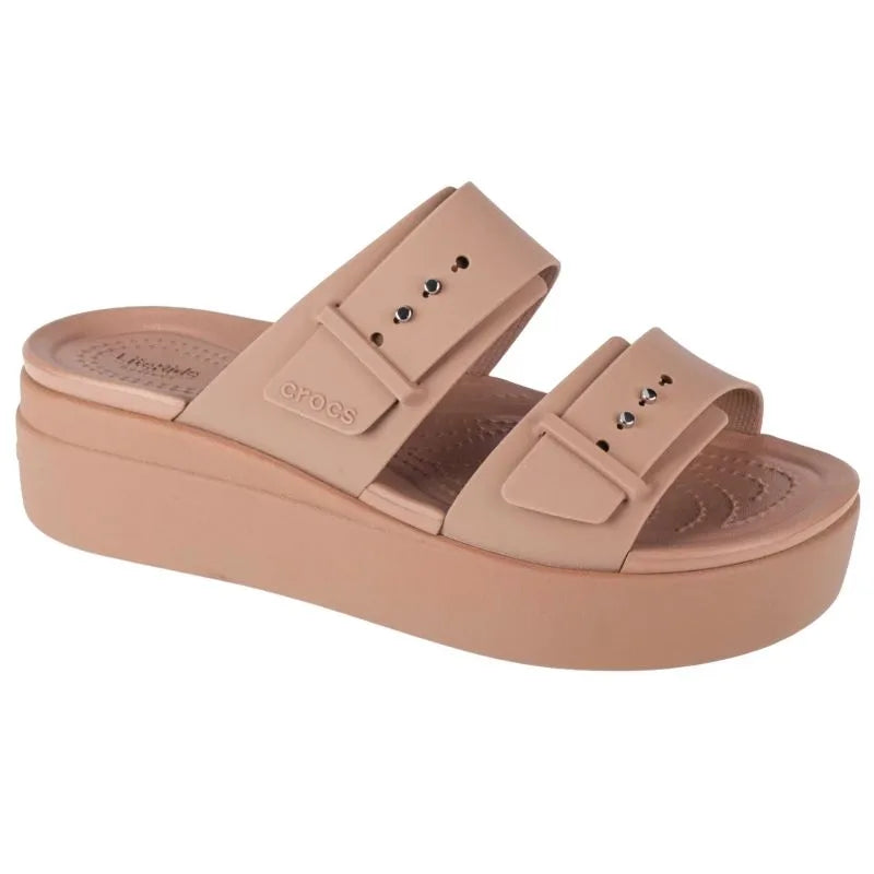 Crocs Brooklyn Low Wedge Sandal W 207431-2Q9 pludmales čības
