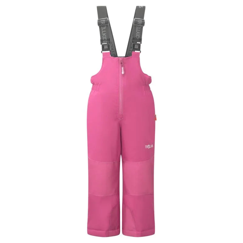 Trollkids Kids Nordkapp Pants bērnu ziemas sporta slēpošanas bikses rozā (902-240)
