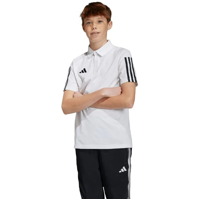 adidas Tiro 23 Competition Kokvilnas Bērnu T-Krekls Balts IC4576