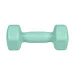 Čuguna HEX hanteles ar vinila pārklājumu 2 × 3 kg, REBEL ACTIVE