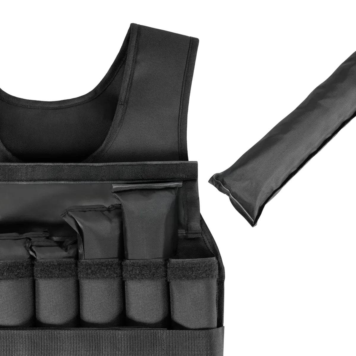 Regulējama smaguma veste 15 kg, REBEL ACTIVE