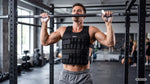 Regulējama smaguma veste 20 kg, tērauda ieliktņi, REBEL ACTIVE