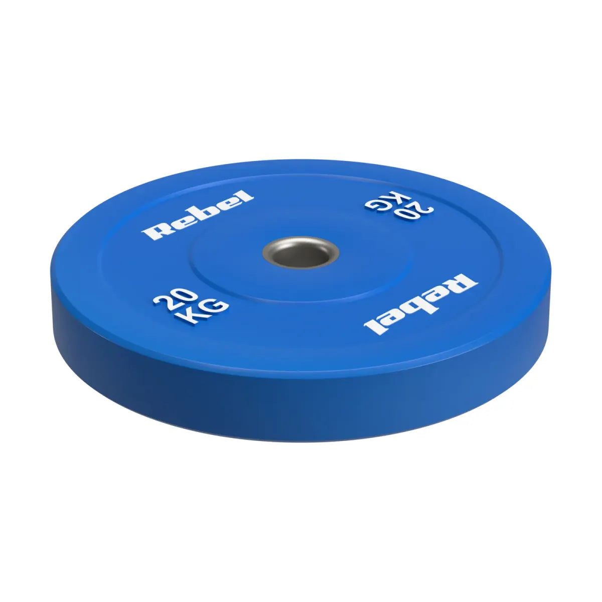 Gumijots olimpiskais svaru disks BUMPER PREMIUM, BEAST sērija, 20 kg, 51 mm, REBEL ACTIVE