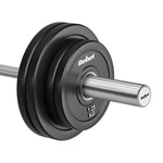 Gumijoti olimpiskie svaru diski BUMPER komplekts 2 × 1,25 kg, 51 mm, REBEL ACTIVE