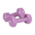 Čuguna HEX hanteles ar vinila pārklājumu komplekts 30 kg (2 × 1 kg + 2 × 2 kg + 2 × 3 kg + 2 × 4 kg + 2 × 5 kg), REBEL ACTIVE