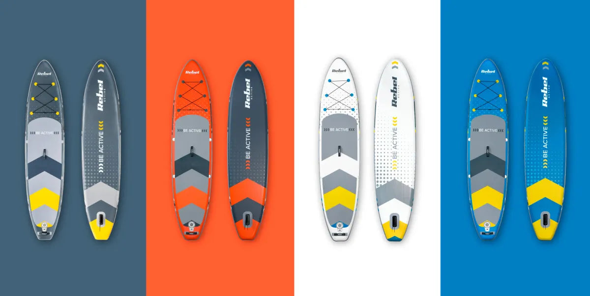 Sup dēlis piepūšams REBEL ACTIVE RBA4501 SUP dēlis – zils