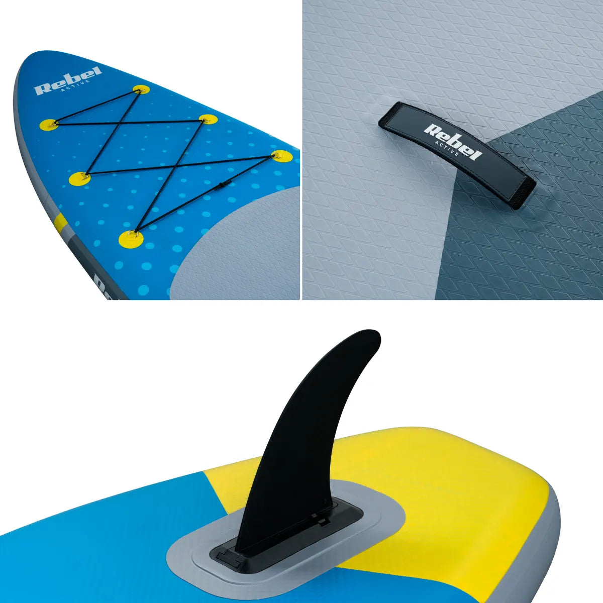 Sup dēlis piepūšams REBEL ACTIVE RBA4501 SUP dēlis – zils