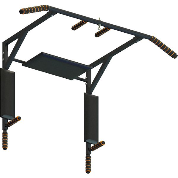 Pievilkšanās stienis  STONE LIGHT 3 IN 1 Black, up to 130kg