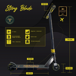 Story Blade triku skrejritenis 75cm Gold/Black
