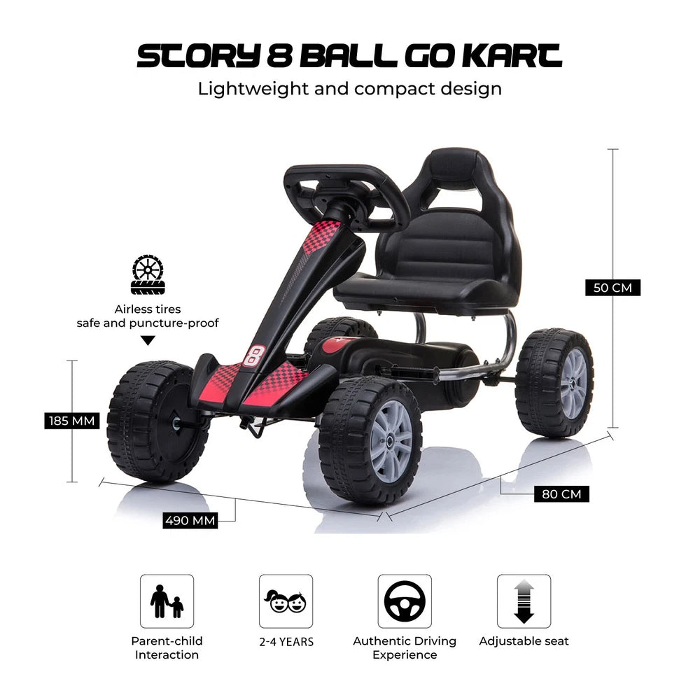 Story 8-Ball gokarts 80 x 49 x 50 cm