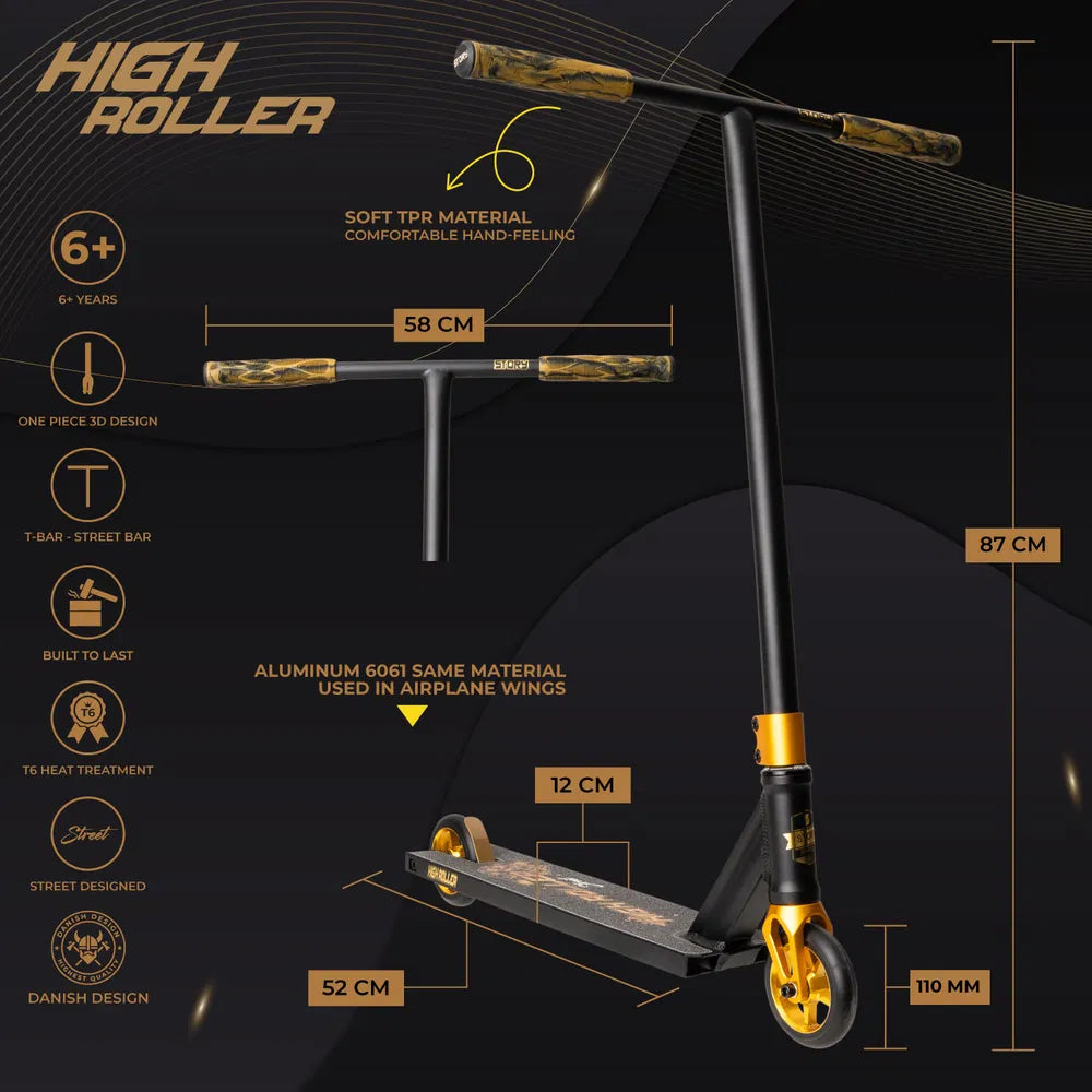 Triku skrejritenis Story High Roller 2 Black Gold