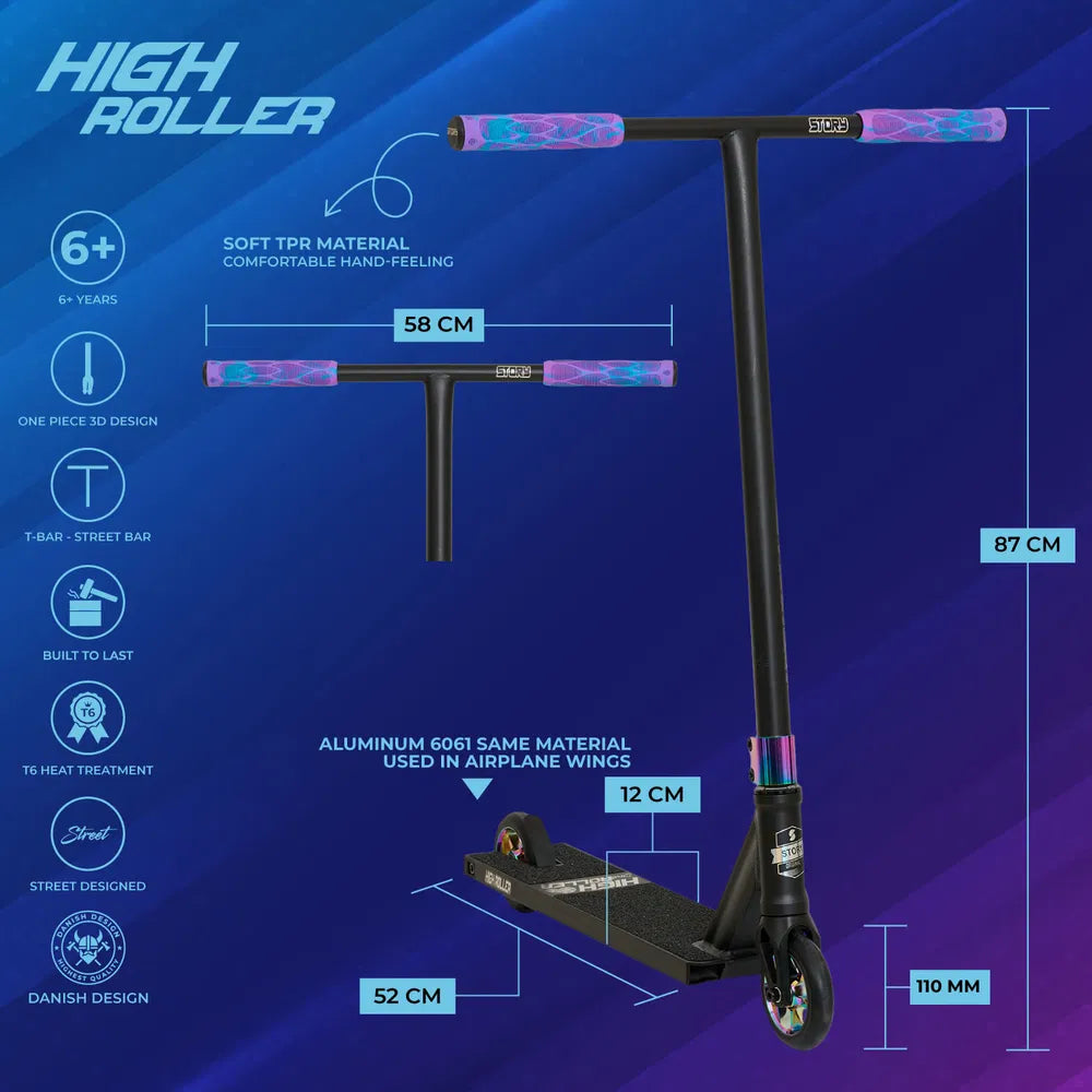 Triku skrejritenis Story High Roller 2 Black Neo