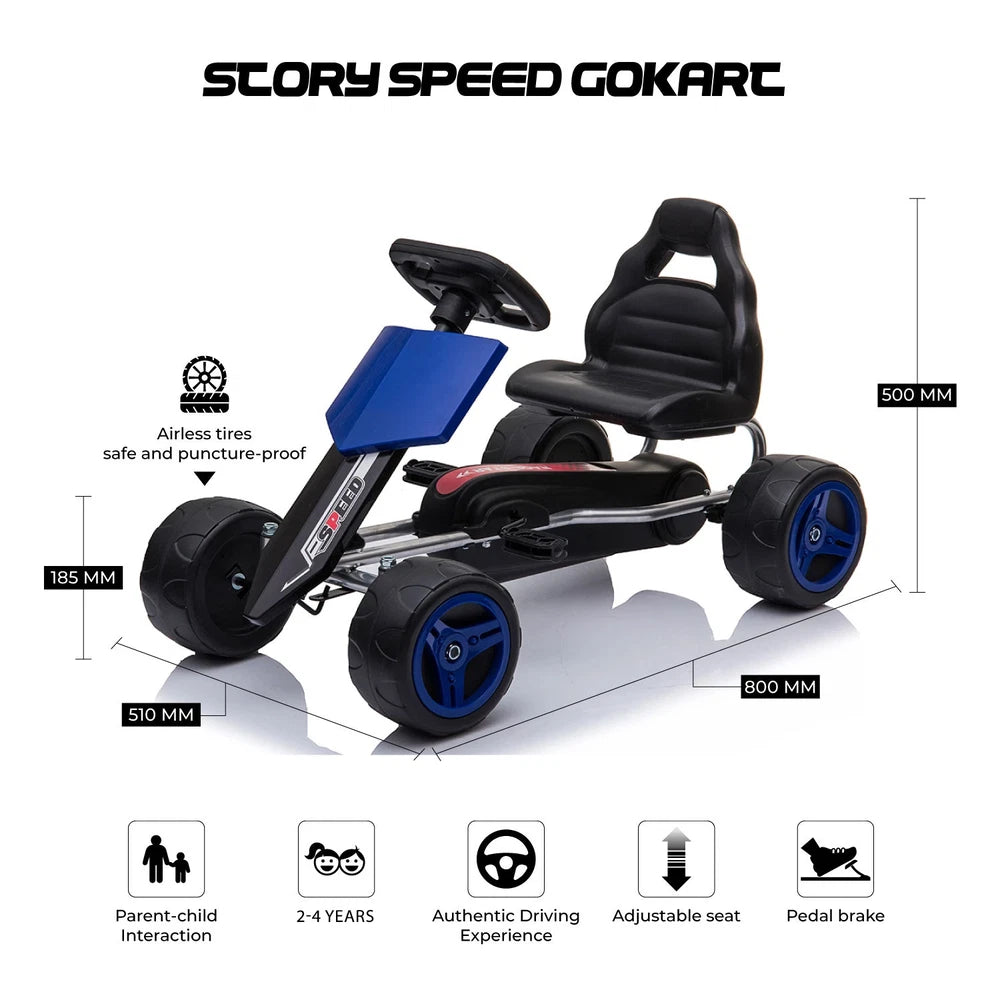 Story Speed gokarts 80 x 51 x 50 cm