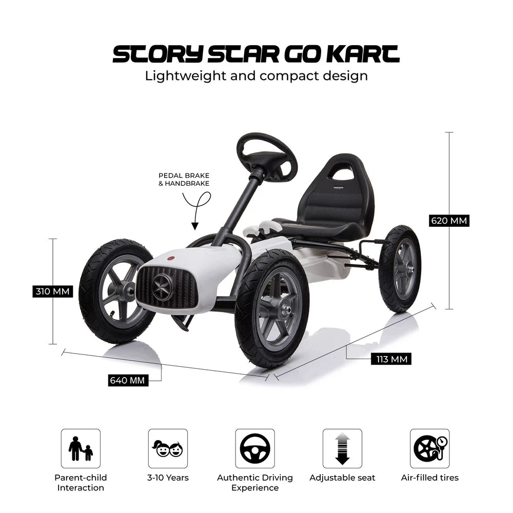 Story Star gokarts 113 x 64 x 62 cm