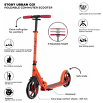 Skrejritenis Story Urban GO! Orange
