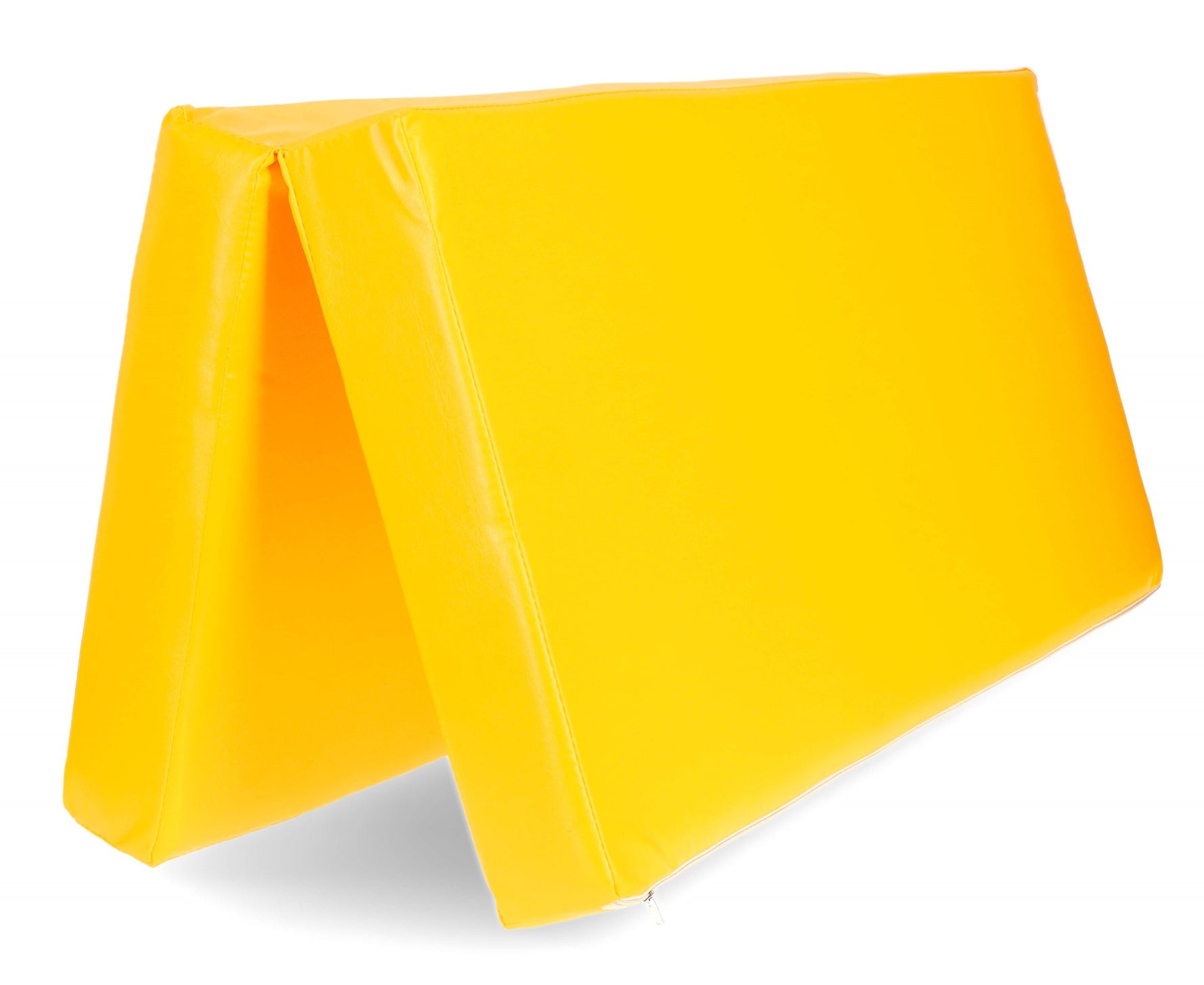 Salokāms vingrošanas paklājiņš SANRO 100x100x10 cm Dzeltens