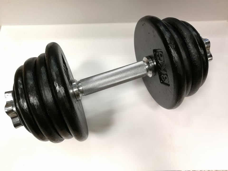 Salikta metāla hantele Prove 8kg