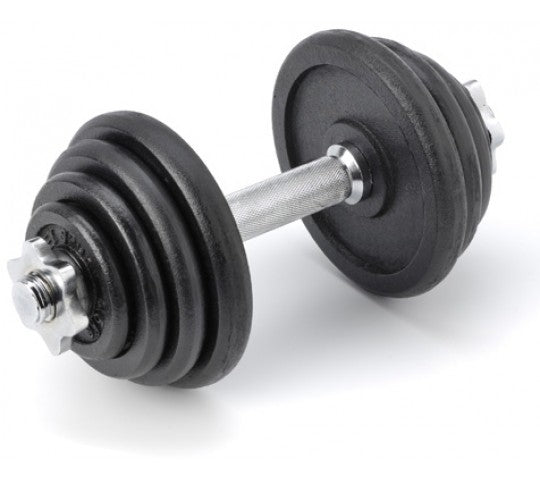 Salikta metāla hantele Prove 22kg