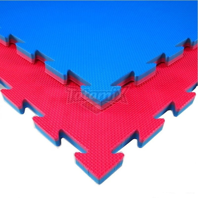 Tatami EVA E20X 100x100x2,1cm (Zila/Sarkana)