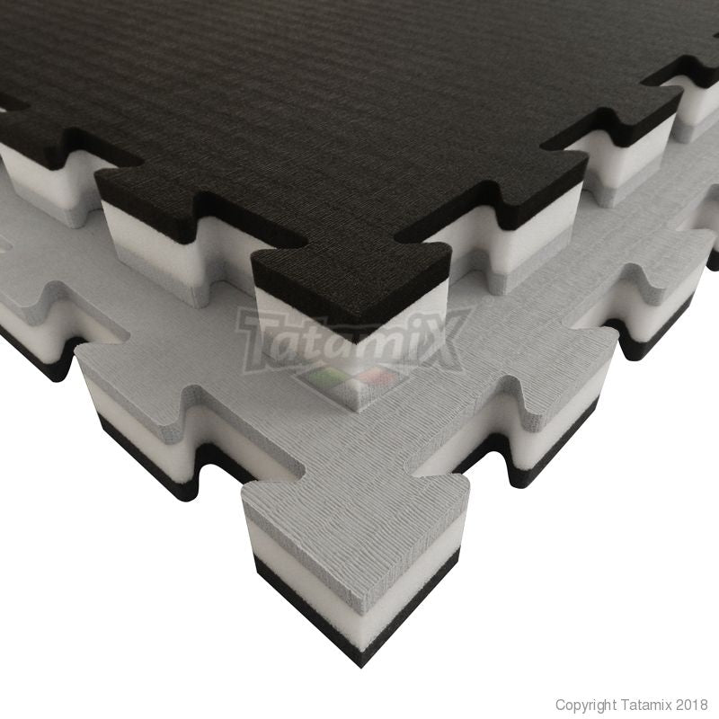 Tatami TATAMIX J40L Medium 100x100x4cm (melns / pelēks)