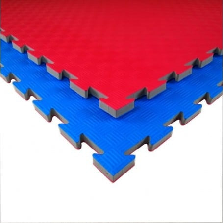 Tatami EVA T20X.RB 100x100x2,1 cm (zils/sarkans)