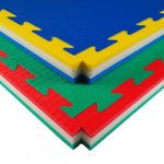 Tatami TATAMIX J40L Medium 100x100x4cm (zaļš/sarkans)