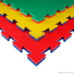 Tatami XPE K20L 100x100x2cm (zils/sarkans)