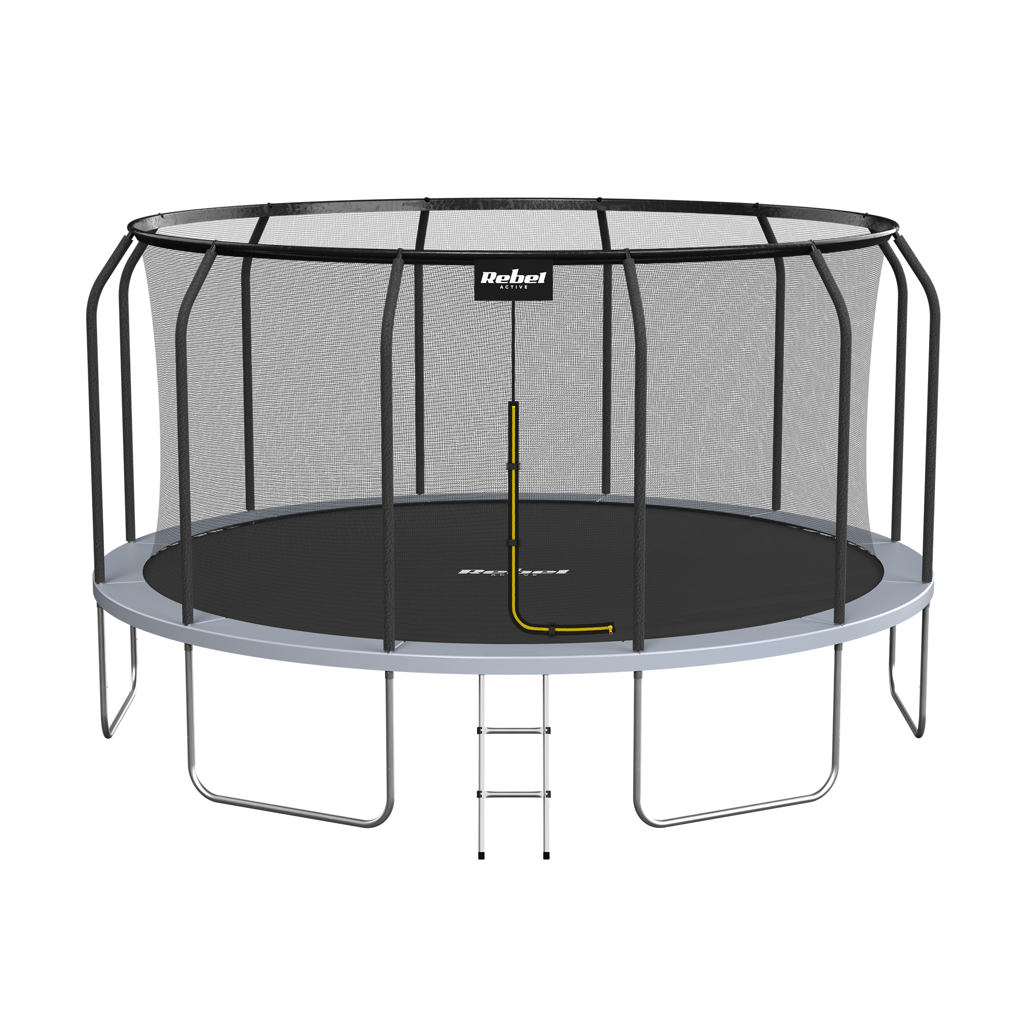 Rebel Active PRO batuts 14 pēdas/427 cm, tīkls, kāpnes