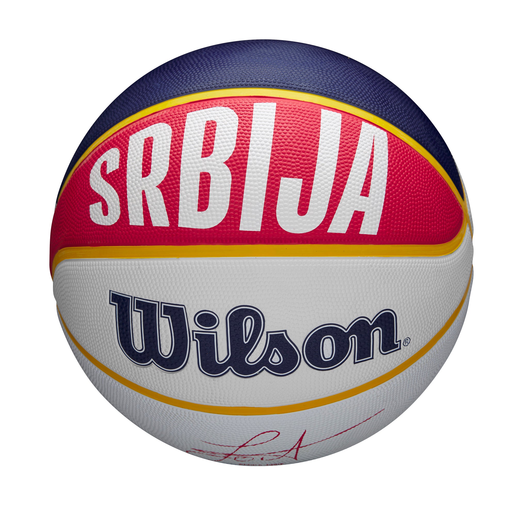 WILSON basketbola bumba NBA ar NIKOLA JOKIC autografu, Serbija