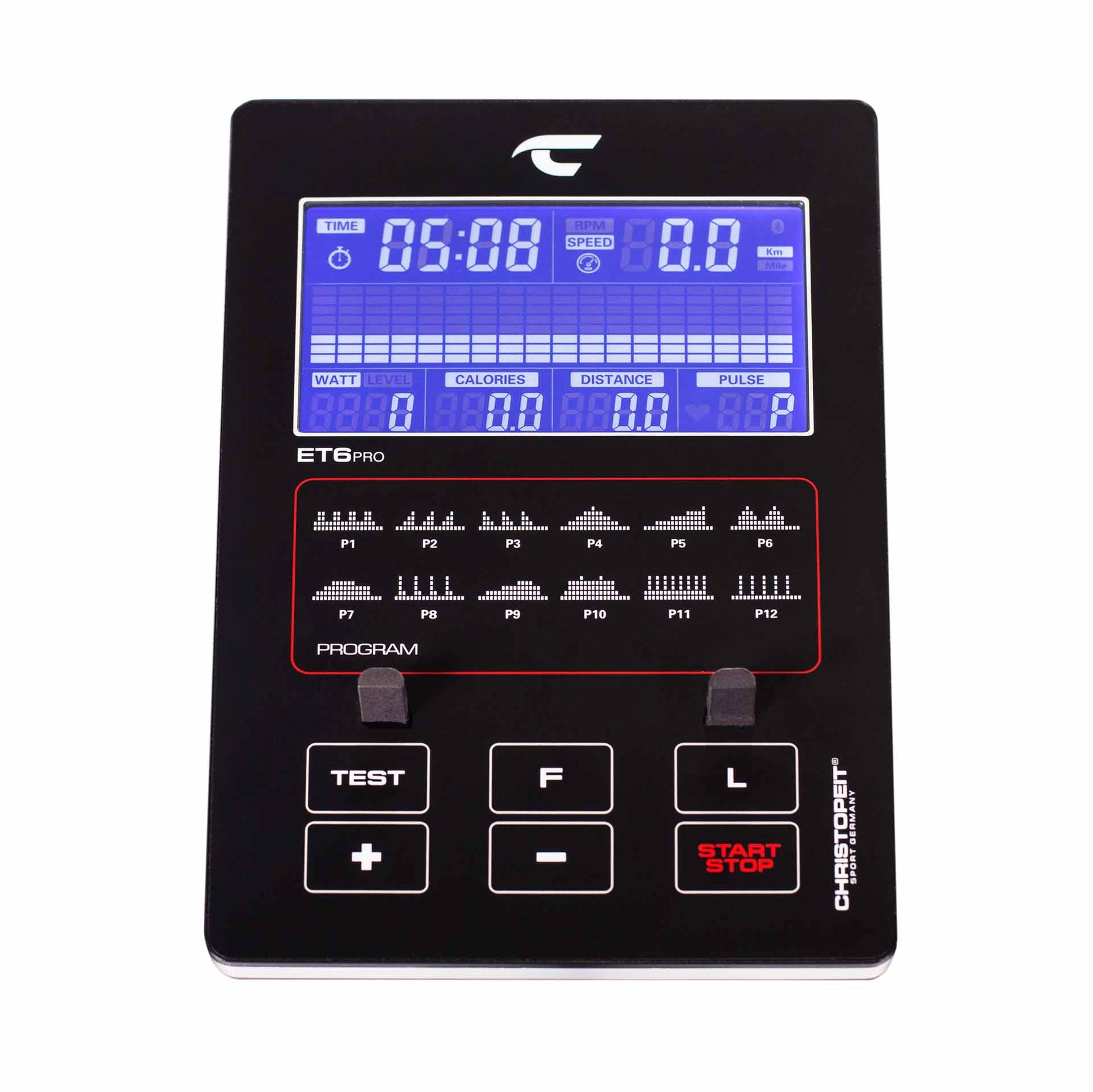 CHRISTOPEIT ET6 PRO ergometrs, 12kg/150 kg, KinoMap APP