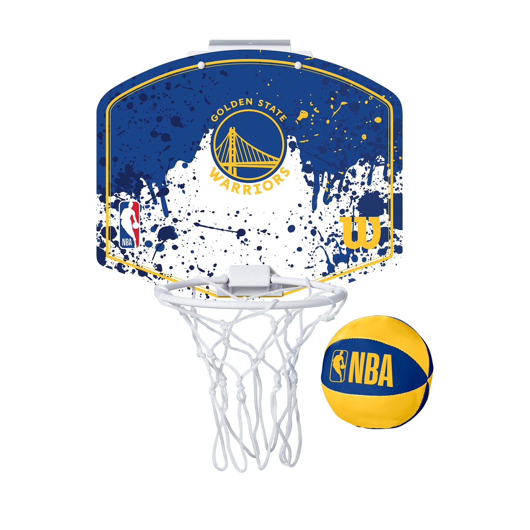 Basketbola groza komplekts NBA MINI-HOOP  GS WARRIORS