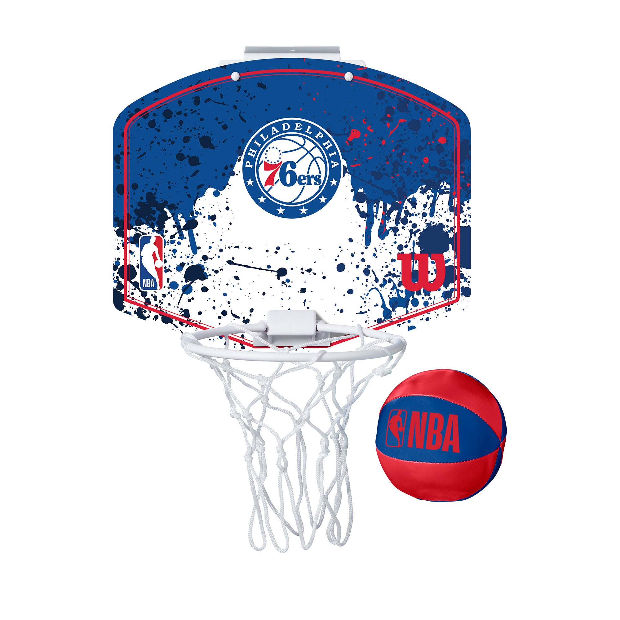 Basketbola groza komplekts NBA MINI-HOOP  PHI 76ERS