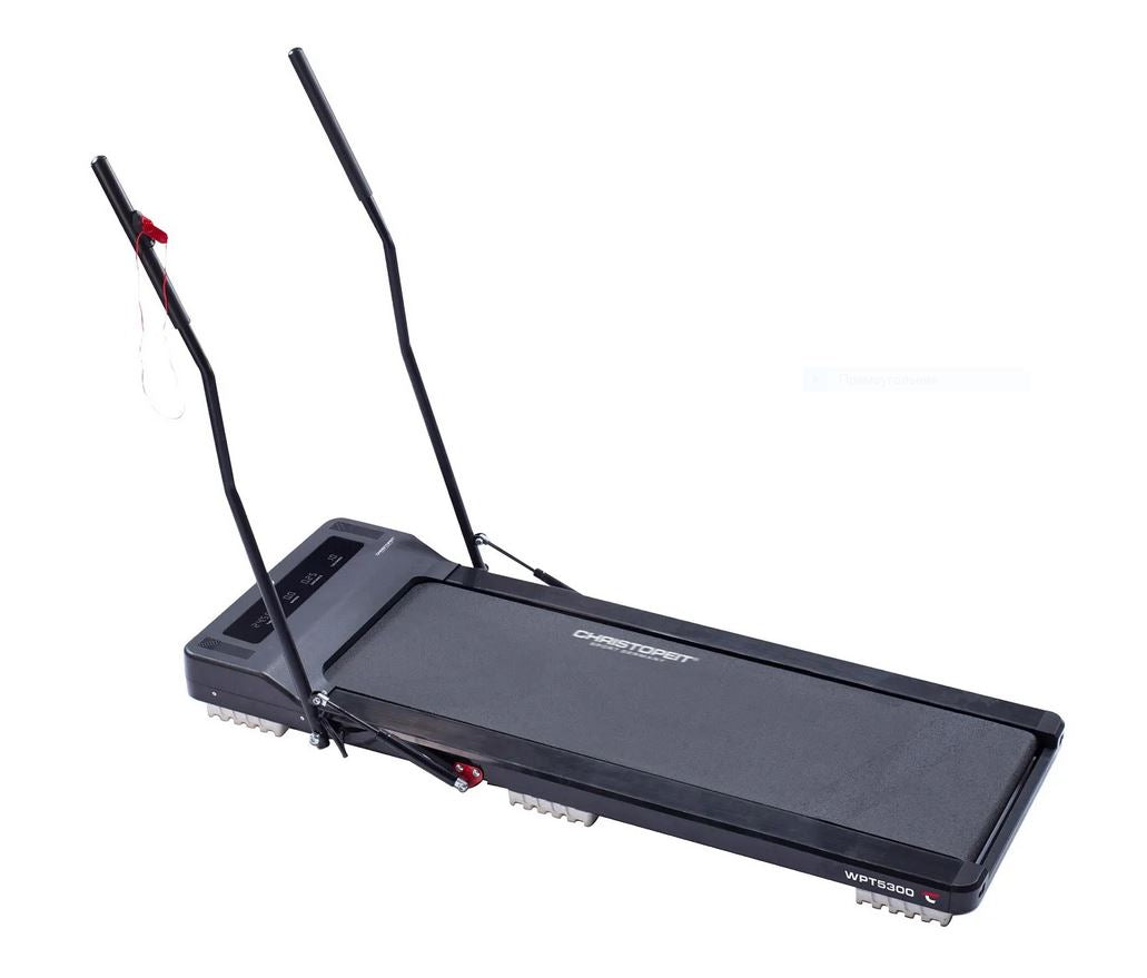 CHRISTOPEIT SPORT WPT 5300 skrejceliņš ar nūjošanas nūjām WalkingPad&Sticks 1-8 km/h, 120 x 40 cm