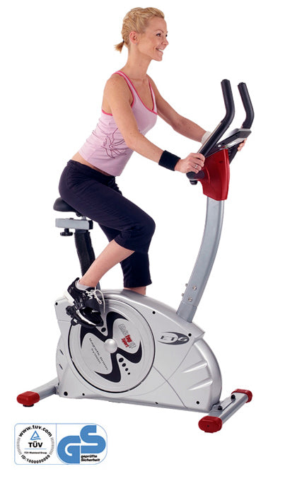 CHRISTOPEIT SPORT velotrenažieris ET6 ergometrs, HA klase, melns 12kg/150 kg