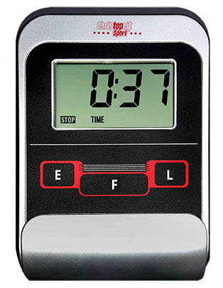 CHRISTOPEIT SPORT eliptiskais trenažieris CS5 Magn., 8 kg silver/black