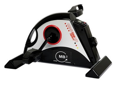 CHRISTOPEIT SPORT velotrenažieris MB3 gan rokām, gan kājām belt-brake