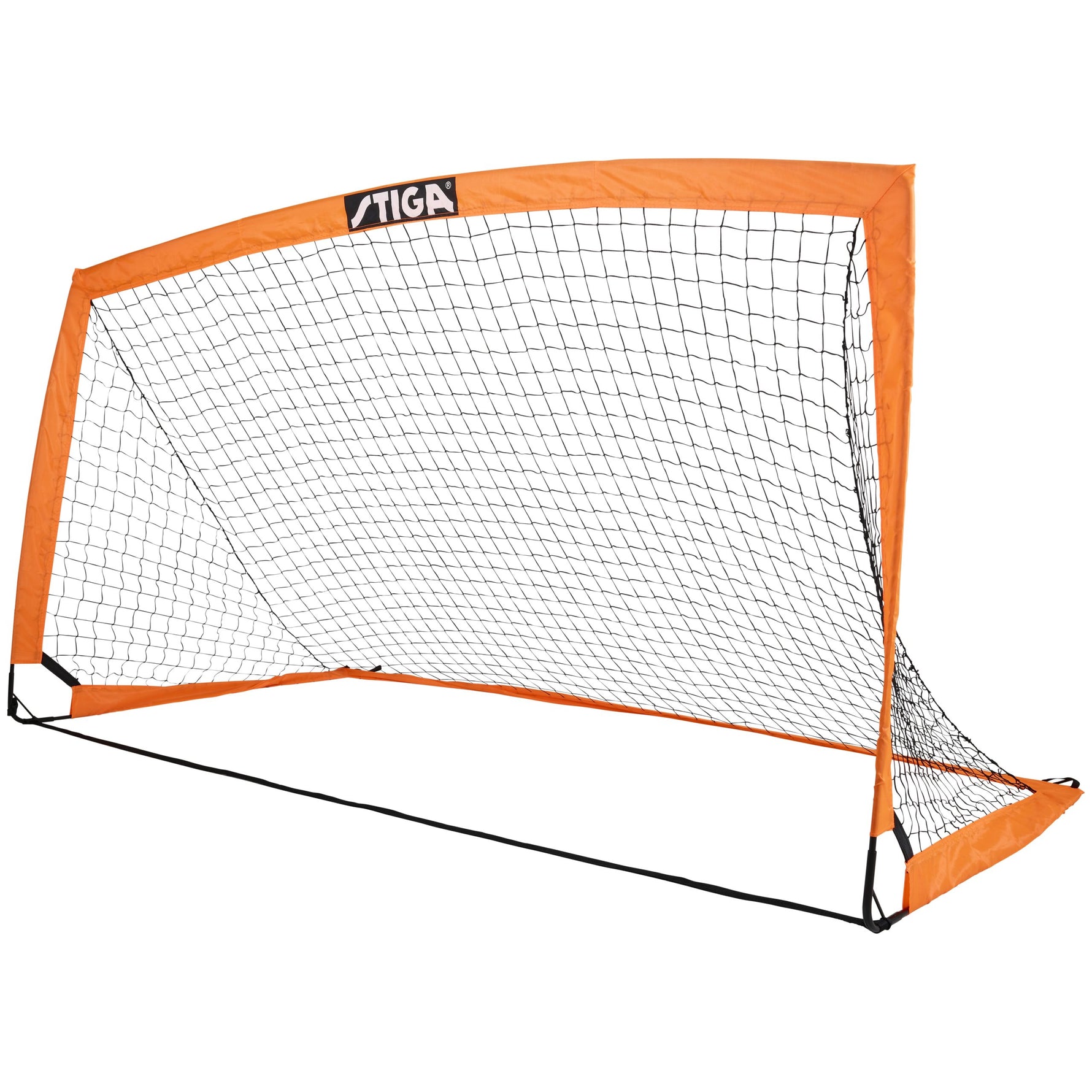Vārti MATCH oranžs/melns ( 200x100x100 cm )