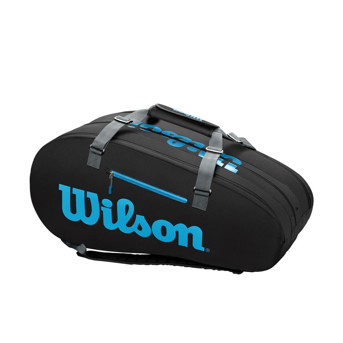 WILSON SPORTA SOMA ULTRA TOUR 15PK BLACK/Bl/SILVER