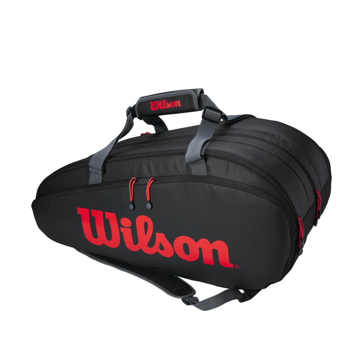 WILSON SPORTA SOMA TOUR 3 COMP CLASH BLACK/RED/GREY