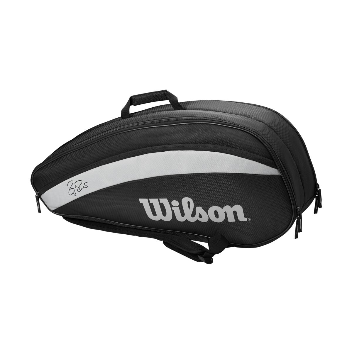 WILSON SPORTA SOMA FED TEAM BLACK/WHITE 6PK