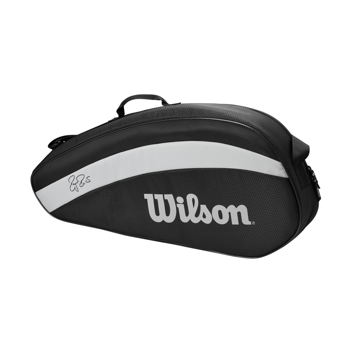 WILSON SPORTA SOMA FED TEAM BLACK/WHITE 3PK