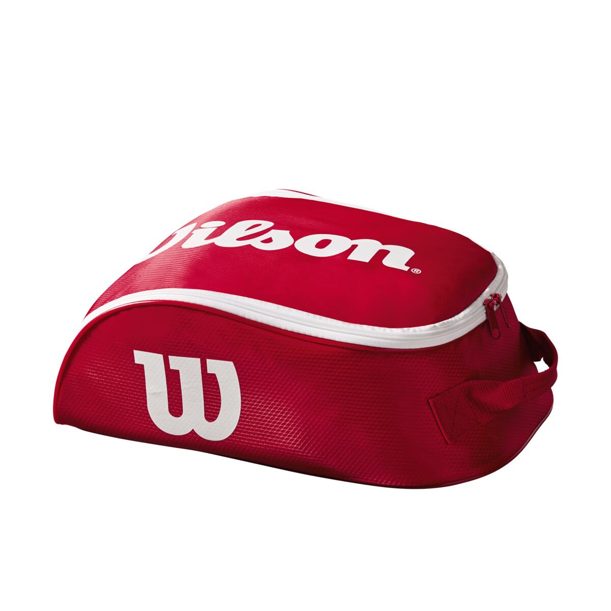 WILSON APAVU SOMA TOUR IV SHOE BAG RED/WHITE