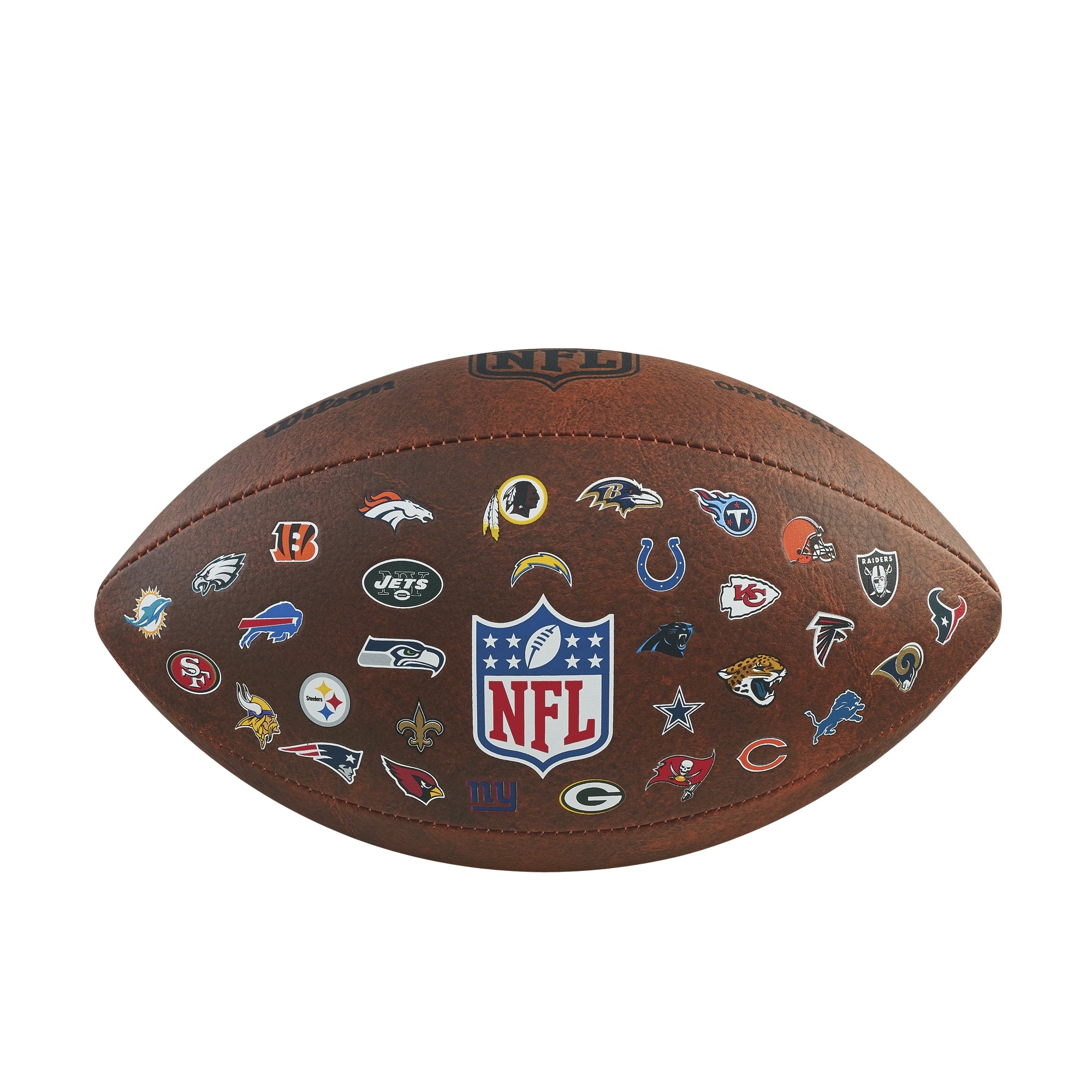 WILSON amerikāņu futbola bumba NFL 32TEAM LOGO Junior