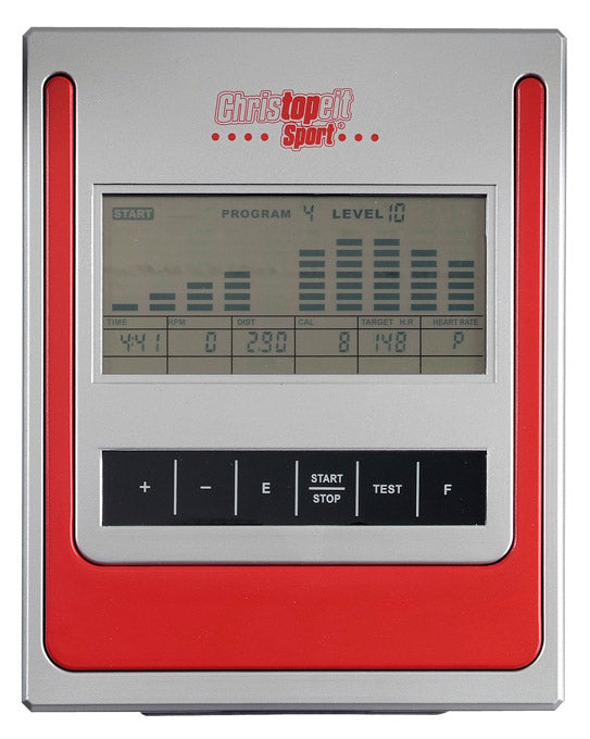 CHRISTOPEIT SPORT velotrenažieris AL2 ergo silver, TouchScreen, 9kg/ 150kg