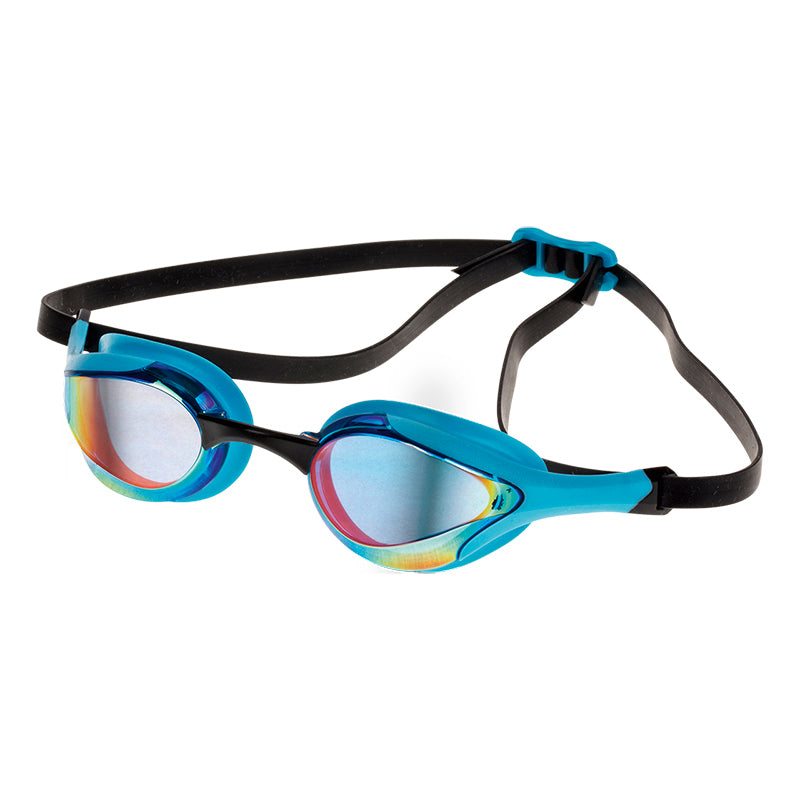 Aquafeel peldbrilles LEADER MIRRORED zilas