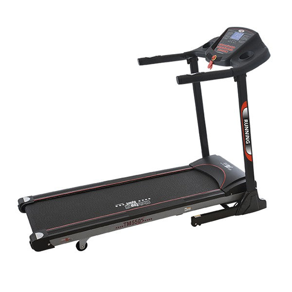 CHRISTOPEIT SPORT skrejceliņš TM 550S 18 km/h, LCD displējs, slīpums regulējas elektroniski