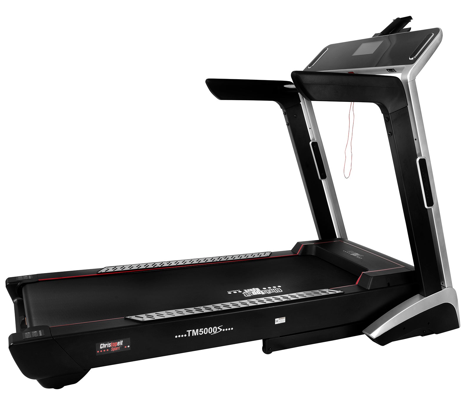 CHRISTOPEIT SPORT skrejceliņš TM 5000S 1-22 km/h, TFT displejs, 35 programmas, bluetooth