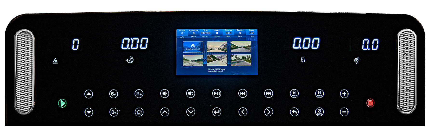 CHRISTOPEIT SPORT skrejceliņš TM 5000S 1-22 km/h, TFT displejs, 35 programmas, bluetooth