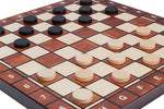 Dambrete, šahs, bekgemons (komplekts) 350x175x50mm, karalis 70mm
