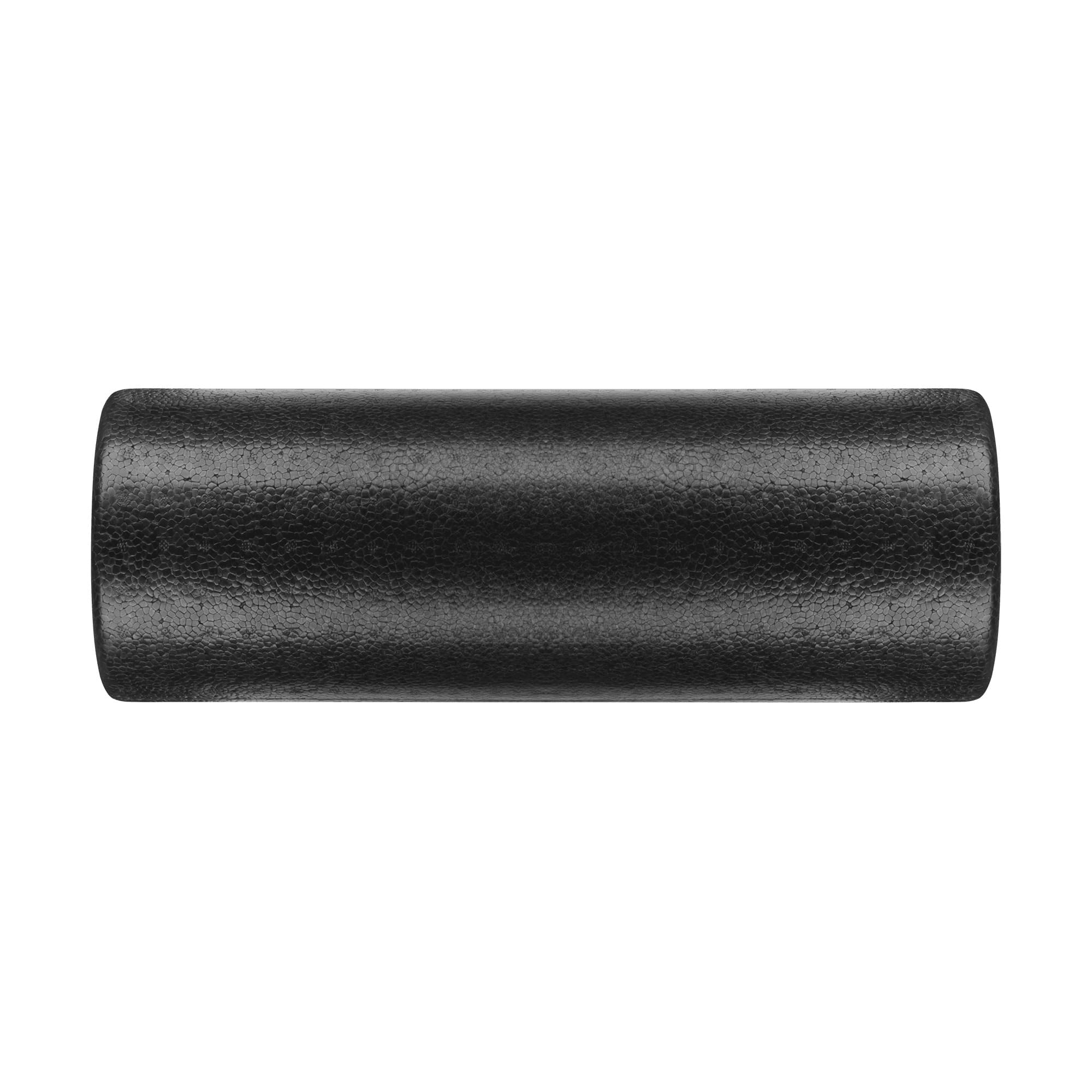 Masāžas rullītis, rullītis 15x45cm, melns, EPP materiāls, REBEL ACTIVE